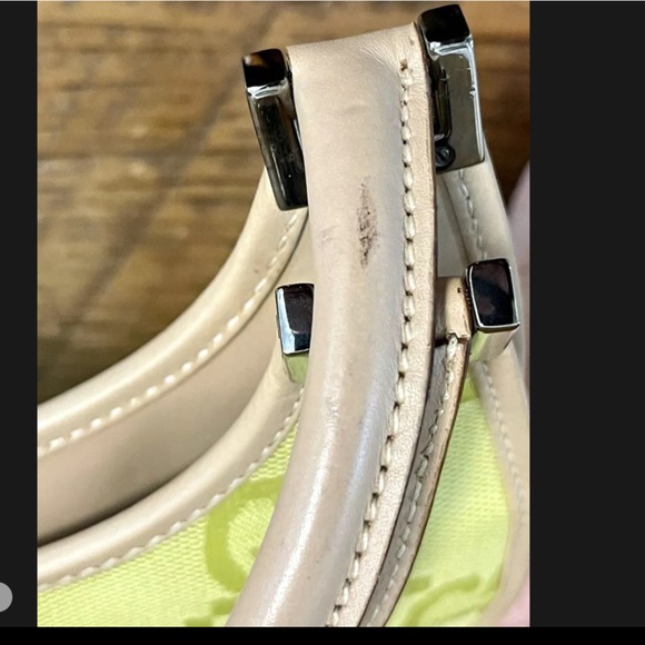 Vintage Gucci Jackie Bardot Rare Iconic Lime Green Bag Purse Silver Hardware - Picture 2 of 15